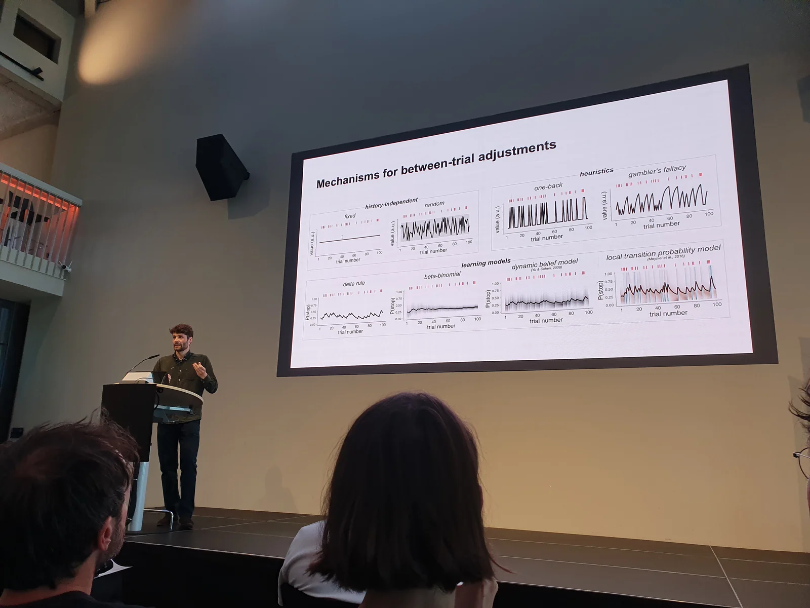 Frank giving his flash talk at NEAT.