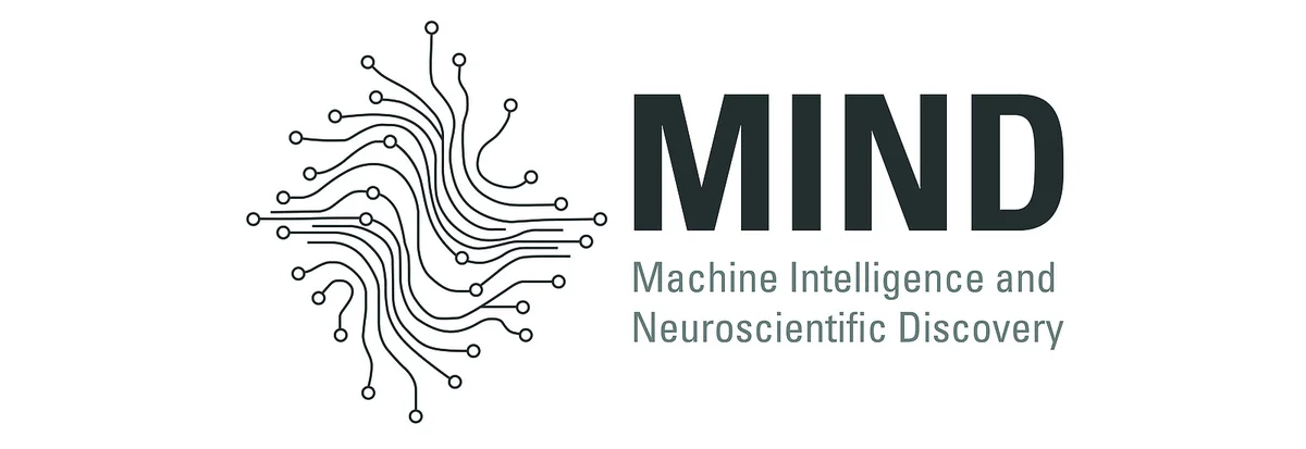 Logo of MIND: Machine Intelligence and Neuroscientific Discovery.